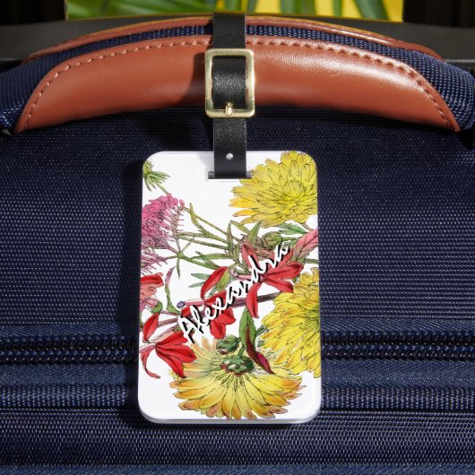 フェスティバルスリングフローラギフト ラゲッジタグ (正面インサイチュ2)