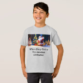 フェスティバルスレッド:クリスマスで自分自身を包む応援 Tシャツ (正面フル)