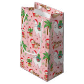 フェスティバルスロッツアンドラマスホリデーパターン スモールペーパーバッグ (裏面アングル)