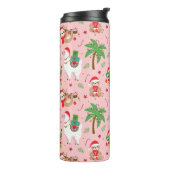 フェスティバルスロッツアンドラマスホリデーパターン タンブラー (回転左)