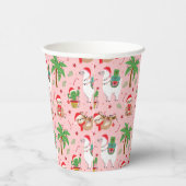 フェスティバルスロッツアンドラマスホリデーパターン 紙コップ (右)
