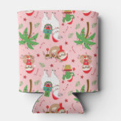 フェスティバルスロッツアンドラマスホリデーパターン 缶クーラー (裏面)