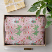 フェスティバルスロッツアンドラマスホリデーパターン 薄葉紙 (ギフト)