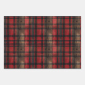 フェスティバルス素朴カンジナビアのクリスマス ラッピングペーパーシート (正面2)