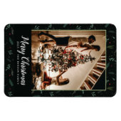 フェスティバルス葉クリスベリー写真垂直 マグネット (横)