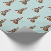 フェスティバルタイガー&フクロールラッピング紙 ラッピングペーパー (角)
