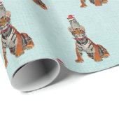 フェスティバルタイガー&フクロールラッピング紙 ラッピングペーパー (ロールコーナー)