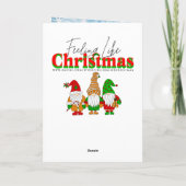 フェスティバルタイニーホームクリスマス シーズンカード (裏面)