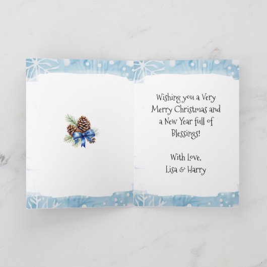 フェスティバルタイニーホームクリスマス シーズンカード (内部)