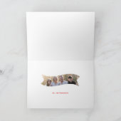 フェスティバルタイプハッピー秋Y'all折り畳み休日 カード (内部)