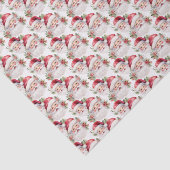 フェスティバルタイルのクリスマスサンタウォーター色 薄葉紙 (詳細)