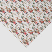 フェスティバルタイルのクリスマスナツクラッカーの水色 薄葉紙 (詳細)