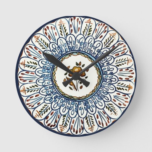 フェスティバルタラベラドス ラウンド壁時計 (正面)