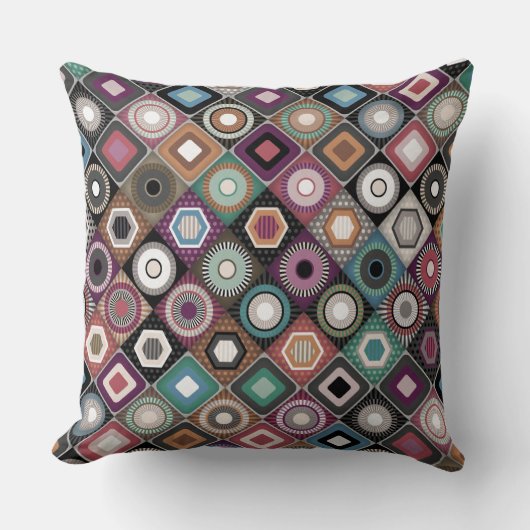 フェスティバルダスクダイヤモンド クッション (正面)