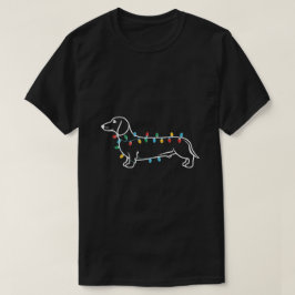 フェスティバルダックスシャントとクリスマスライト Tシャツ