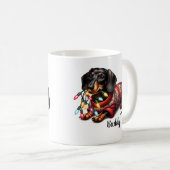 フェスティバルダックスシャンドデライトコーヒーマグ コーヒーマグカップ (正面右)