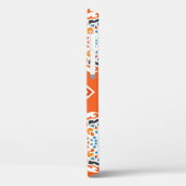 フェスティバルダマスクヴィンテージパターン、エレガントデザイン。 Case-Mate iPhoneケース (裏面 / 左)