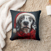 フェスティバルダルマティアンインサンタ クッション (ブランケット)