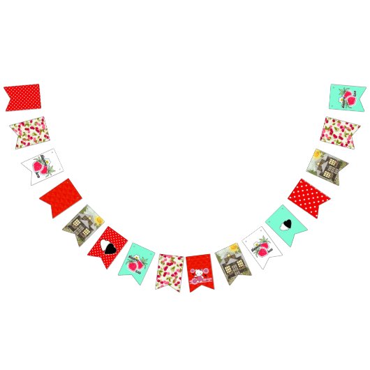 フェスティバルダンス。 バンティングフラッグ (全)