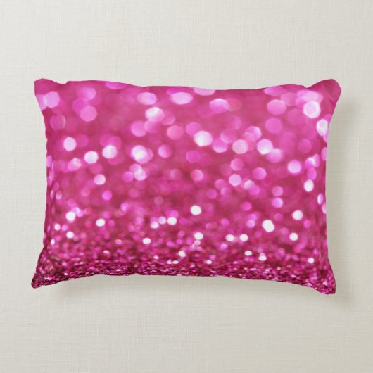 フェスティバルダークピンク:エレガント抽象芸術。 アクセントクッション (裏面)