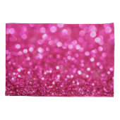 フェスティバルダークピンク：エレガント抽象芸術。 枕カバー (裏面)