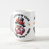 フェスティバルチキンニューイヤー2024マグカップ コーヒーマグカップ (正面左)