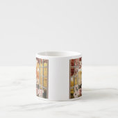 フェスティバルチャーム3Dコーヒーマグお祝い エスプレッソカップ (正面)