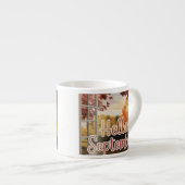 フェスティバルチャーム3Dコーヒーマグお祝い エスプレッソカップ (正面右)