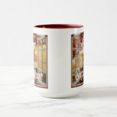 フェスティバルチャーム3Dコーヒーマグお祝い マグカップ (中央)