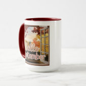 フェスティバルチャーム3Dコーヒーマグお祝い マグカップ (正面左)