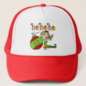 フェスティバルツリーオーナメントと小妖精や小人クリスマス キャップ (正面)