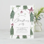 フェスティバルツリーズアーチクリスマスパーティの招待状 招待状 (スタンド正面)