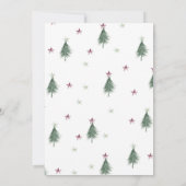 フェスティバルツリーズアーチジンルアンドミングルオフィスパーティー 招待状 (裏面)