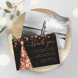 フェスティバルツリーバラ結婚金ゴールドの写真ありがとう 招待状