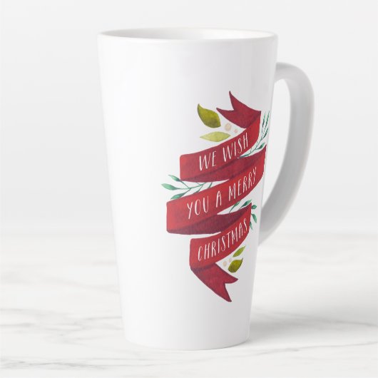 フェスティバルティンズクリスマスホリデー カフェラテマグ (右アングル)