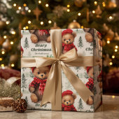 フェスティバルテディベアズラッピング紙 ラッピングペーパー