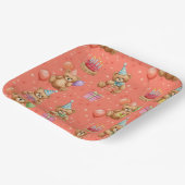 フェスティバルテディベアズ、Natasha Us ペーパープレート (傾斜あり)