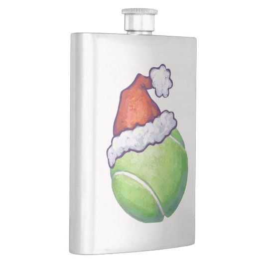 フェスティバルテニスボールinサンタハット フラスク (右)