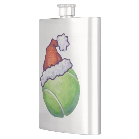 フェスティバルテニスボールinサンタハット フラスク (左)