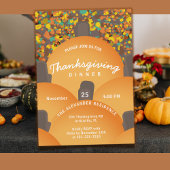 フェスティバルテラッツォカボンプキンサンクスギビングディナー 招待状