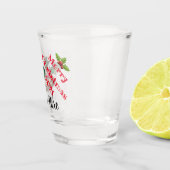 フェスティバルデザインパーソナライズされたクリスマスショットグラス ショットグラス (右)