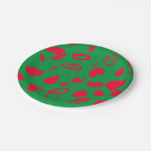 フェスティバルデザイン ペーパープレート (アングル)