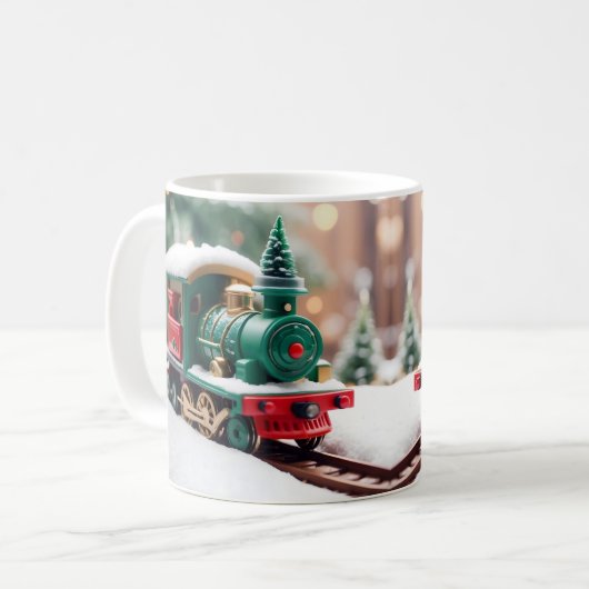 フェスティバルトイトレインマグ コーヒーマグカップ (正面左)