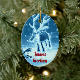 フェスティバルトインデアロビンシーズンズ セラミックオーナメント