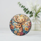 フェスティバルトナカイのカスタマイズ可能ラウンド シーズンカード (スタンド正面)