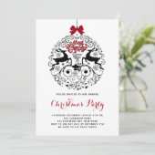 フェスティバルトナカイオーナメントクリスマスパーティー 招待状 (スタンド正面)