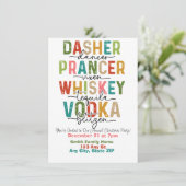 フェスティバルトナカイ&スピリッツのクリスマスパーティー 招待状 (スタンド正面)