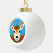 フェスティバルトナディアウィズホリデイリース セラミックボールオーナメント (右)