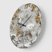 フェスティバルトナディアクリスマスデコール ラージ壁時計 (傾斜)