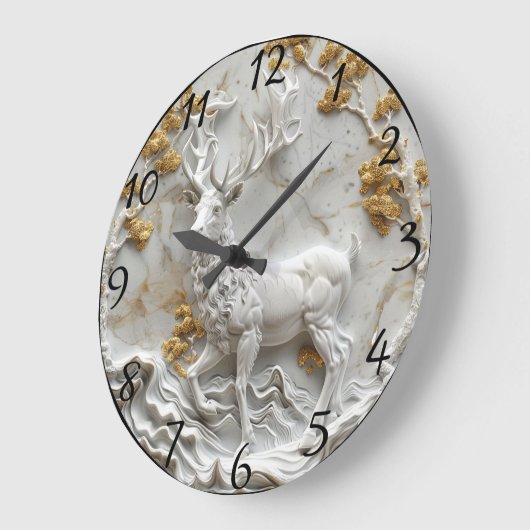 フェスティバルトナディアクリスマスデコール ラージ壁時計 (傾斜)